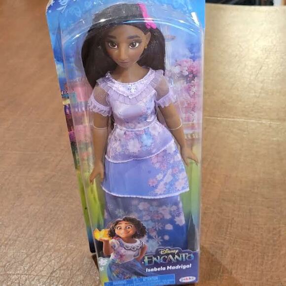 Isabela Madrigal Fashion Doll Disney Encanto with Dress, Shoes, and Glasses New - Picture 2 of 10